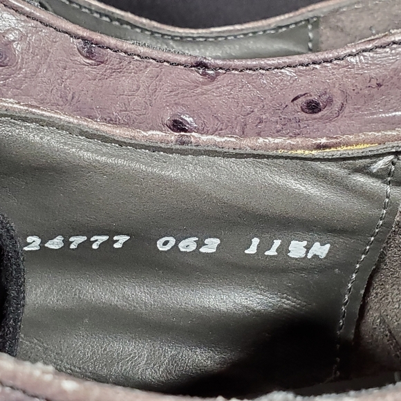 Stacy Adams Ostrich Wing Tips - Picture 4 of 7